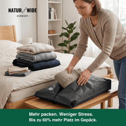 Vakuum-Packbeutel mit elektrischer Mini-Pumpe – Ansicht 3