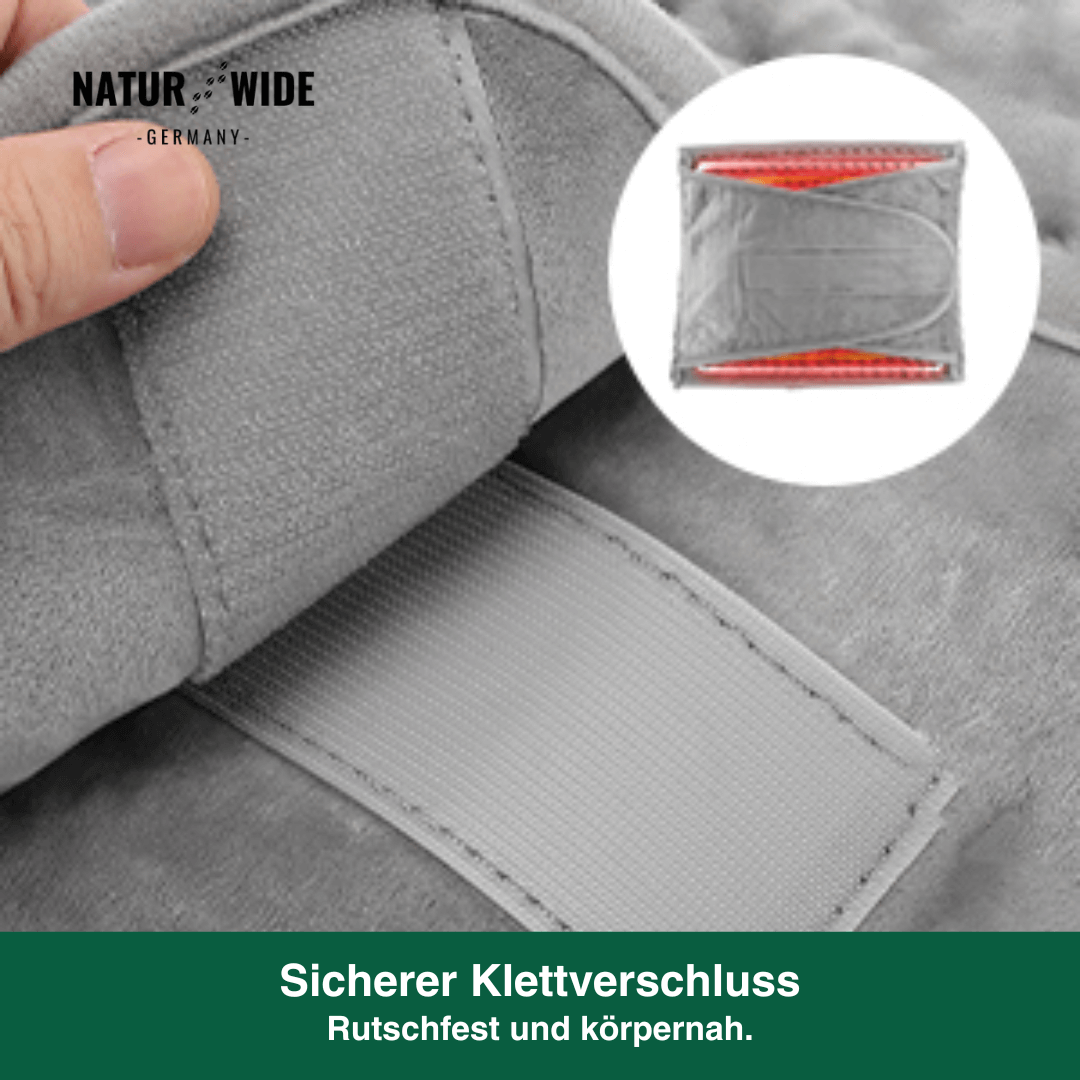 Heizgürtel für Rücken & Bauch, 9 Stufen, Timer – Ansicht 4