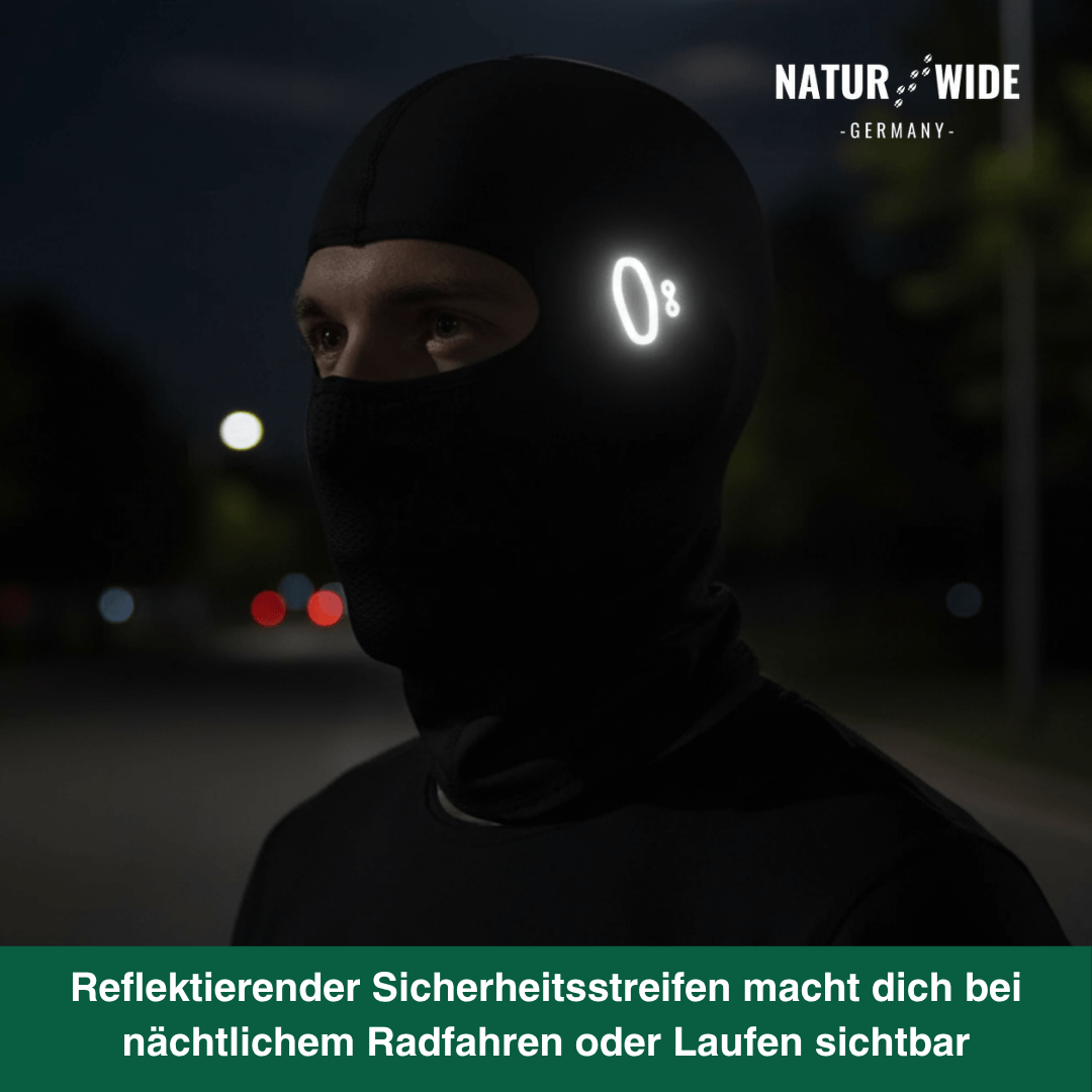Winter-Sturmhaube für Fahrrad und Motorrad – Ansicht 6
