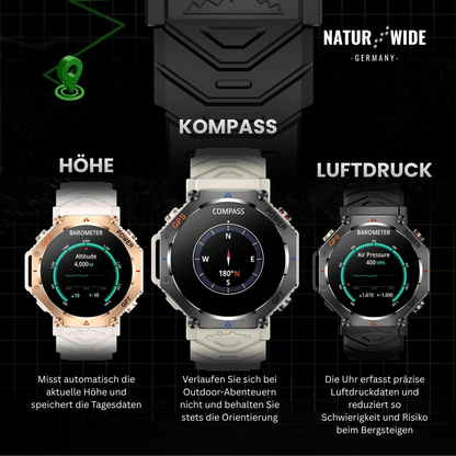 Outdoor-Smartwatch mit GPS, AMOLED & 10 ATM – Ansicht 11