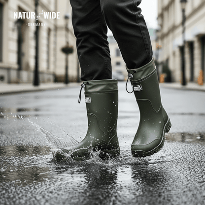 Wasserdichte Gummistiefel unisex, rutschfest – Ansicht 15