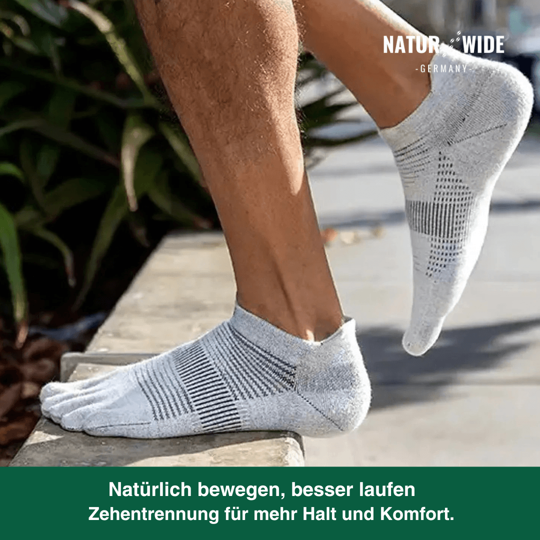 Zehensocken für Sport, schnelltrocknend – Ansicht 3