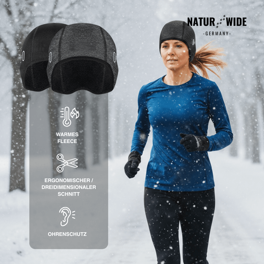 Helm-Unterziehmütze mit Fleece für den Winter – Ansicht 12