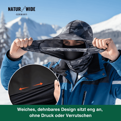 Winter-Sturmhaube für Fahrrad und Motorrad – Ansicht 5