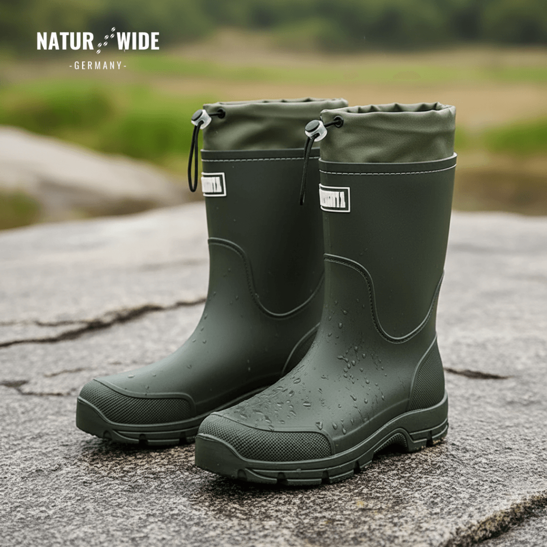 Wasserdichte Gummistiefel unisex, rutschfest – Ansicht 16