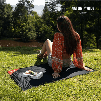 Taschen-Picknickdecke, wasserabweisend, ab 35 g – Ansicht 13
