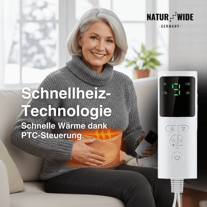 Heizgürtel für Rücken & Bauch, 9 Stufen, Timer – Ansicht 6