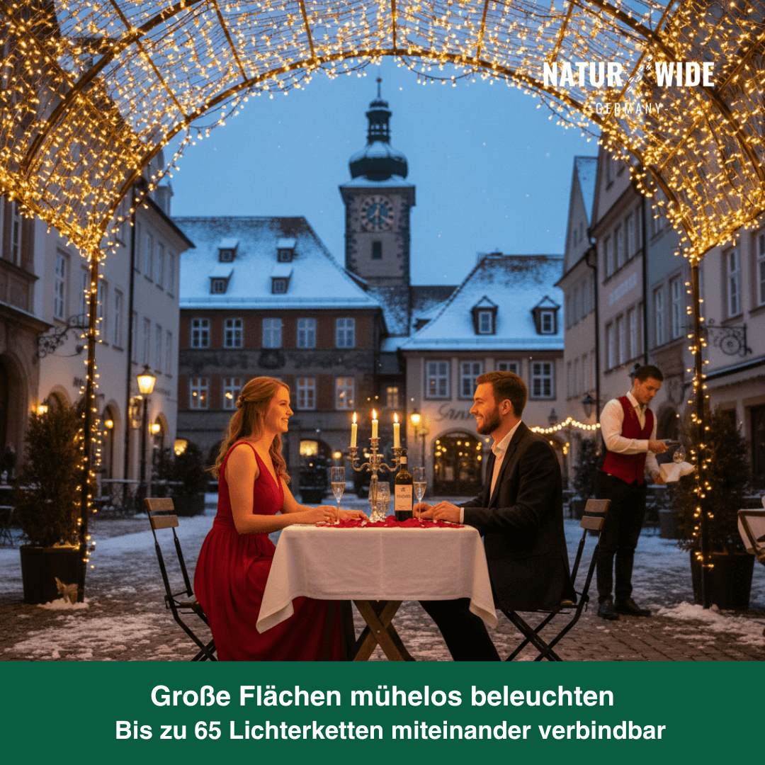 G40 LED-Lichterkette außen, bruchfest, 3–15 m – Ansicht 11