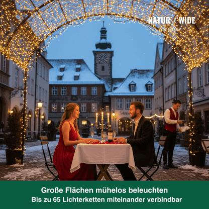 G40 LED-Lichterkette außen, bruchfest, 3–15 m – Ansicht 11