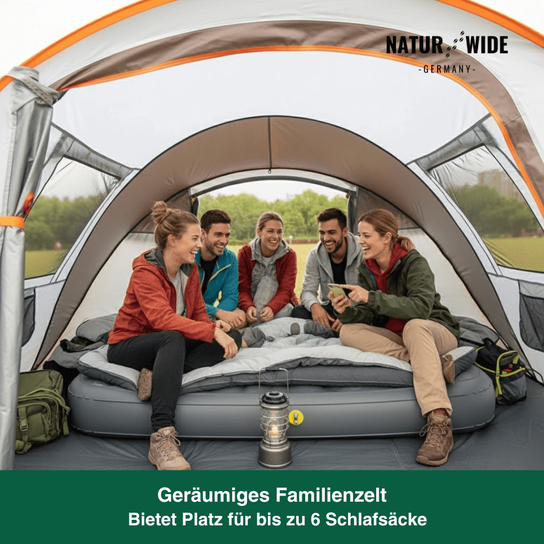 Pop-up-Wurfzelt für 3–4 oder 5–8 Personen – Ansicht 12
