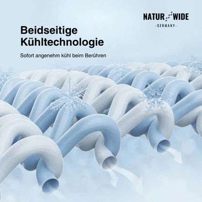 Kühlende Sommerdecke aus Ice Silk, doppelseitig – Ansicht 4