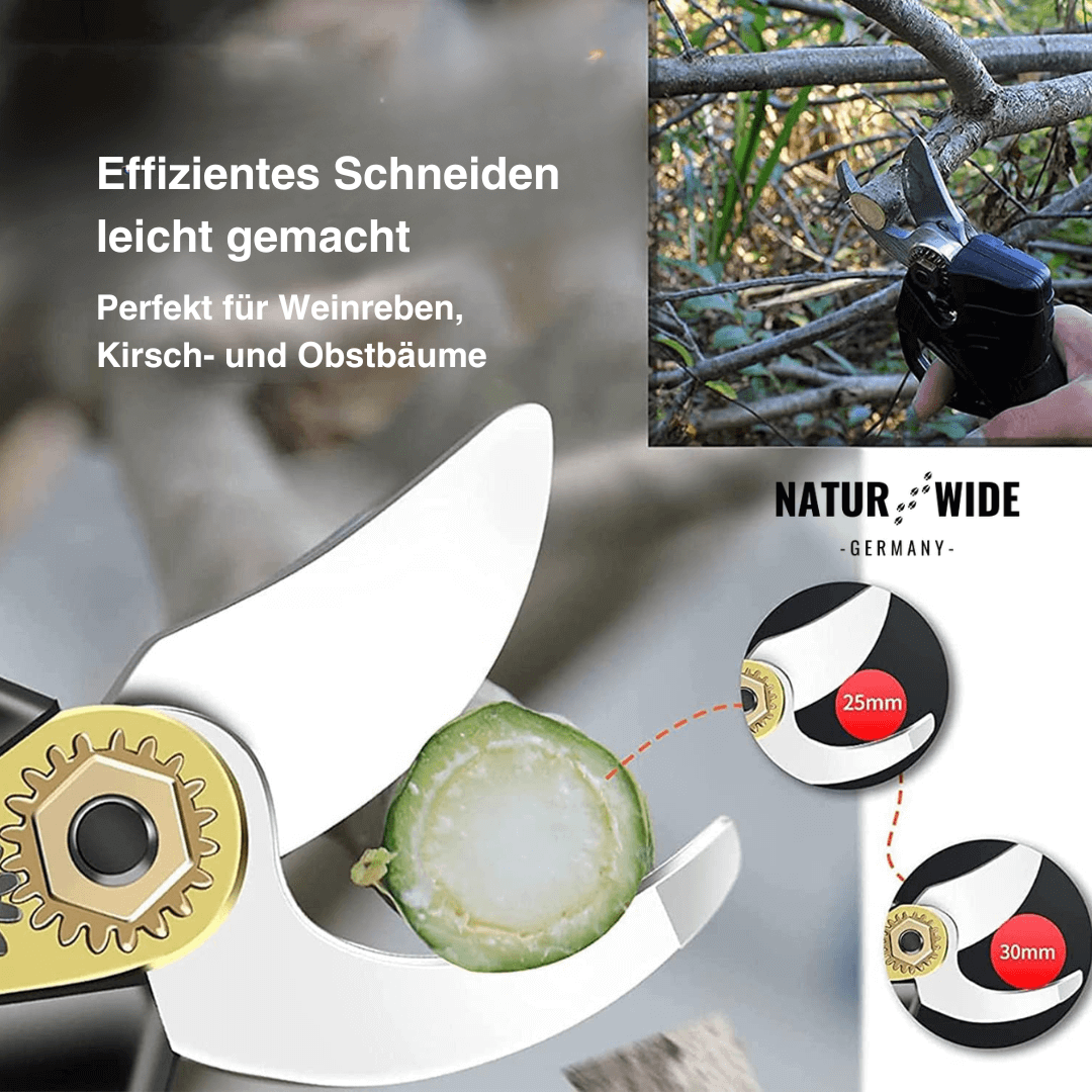 Akku-Astschere bis 30 mm mit 2 Akkus & Koffer – Ansicht 11