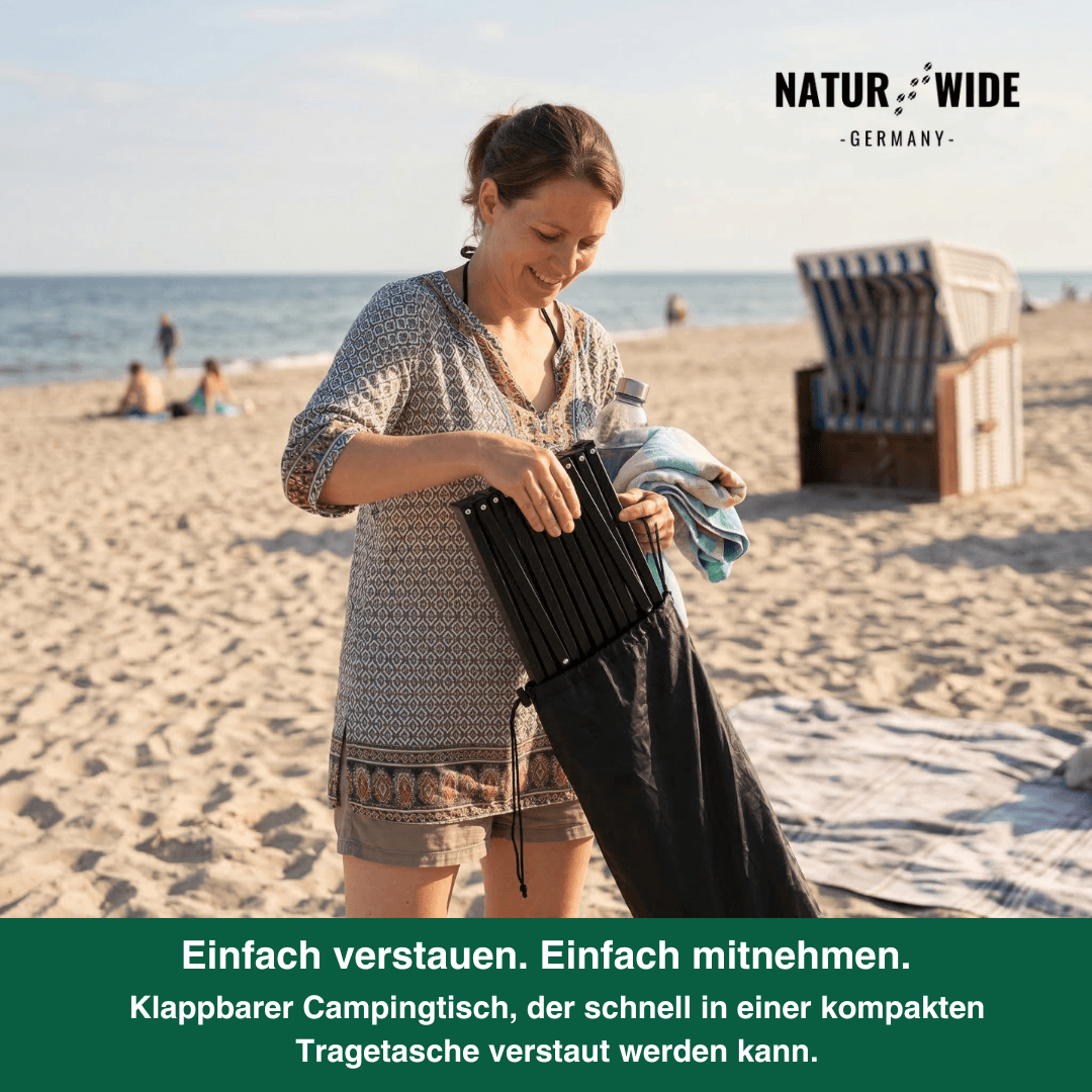 Ultraleichter Alu-Klapptisch, ca. 1 kg, 2 Größen – Ansicht 6