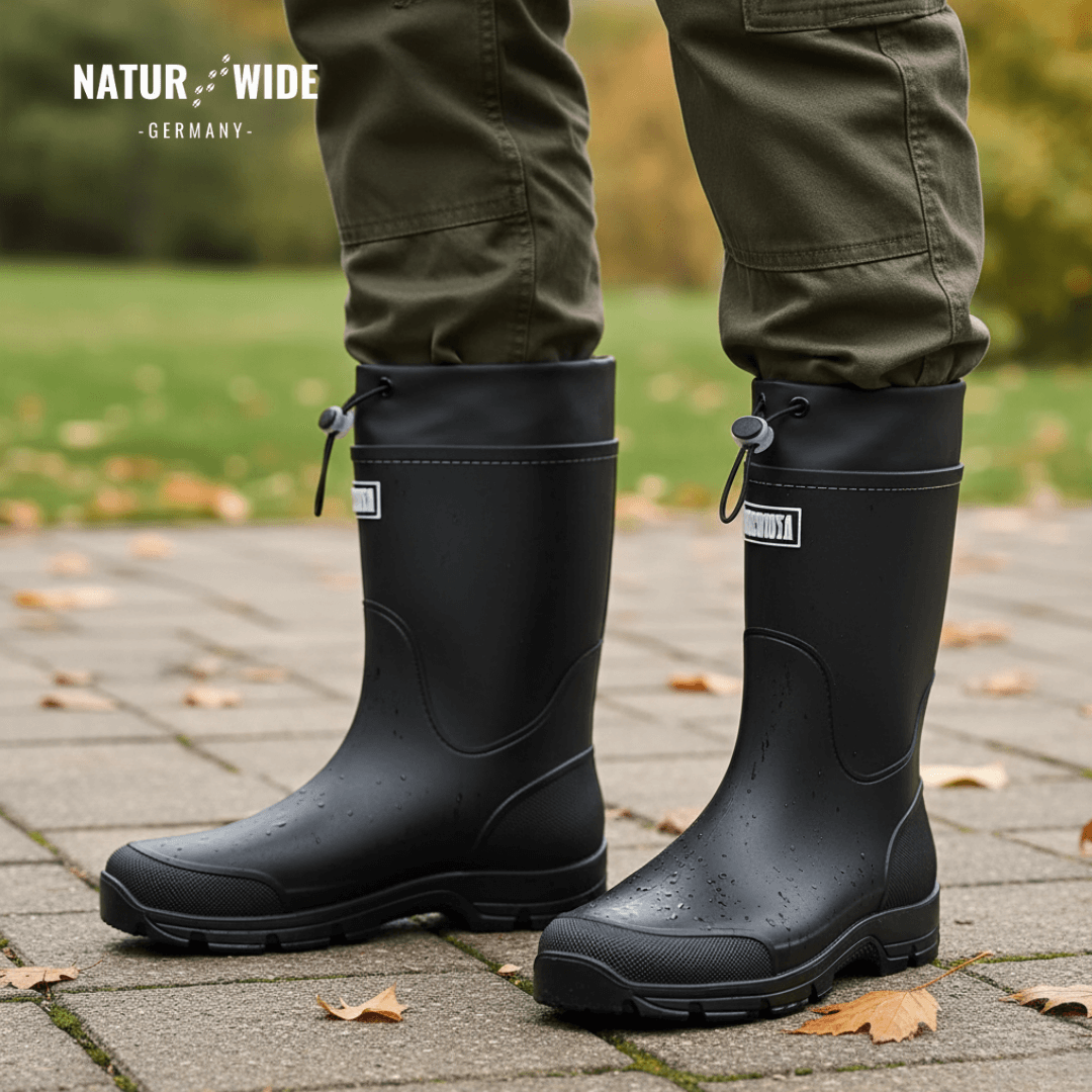 Wasserdichte Gummistiefel unisex, rutschfest – Ansicht 18