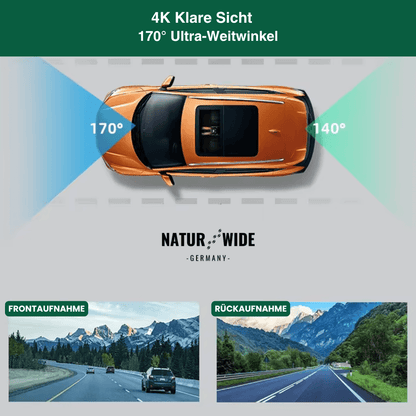 4K-Dashcam mit Sony-Sensor, WLAN & App – Ansicht 16
