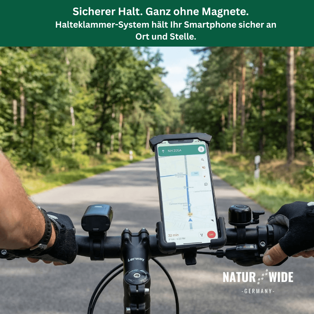 Handyhalter für Fahrrad & Motorrad aus Metall – Ansicht 9