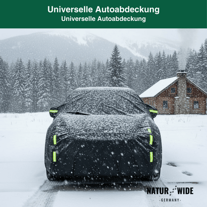 Autoabdeckung mit Reflexstreifen, PKW & SUV – Ansicht 4