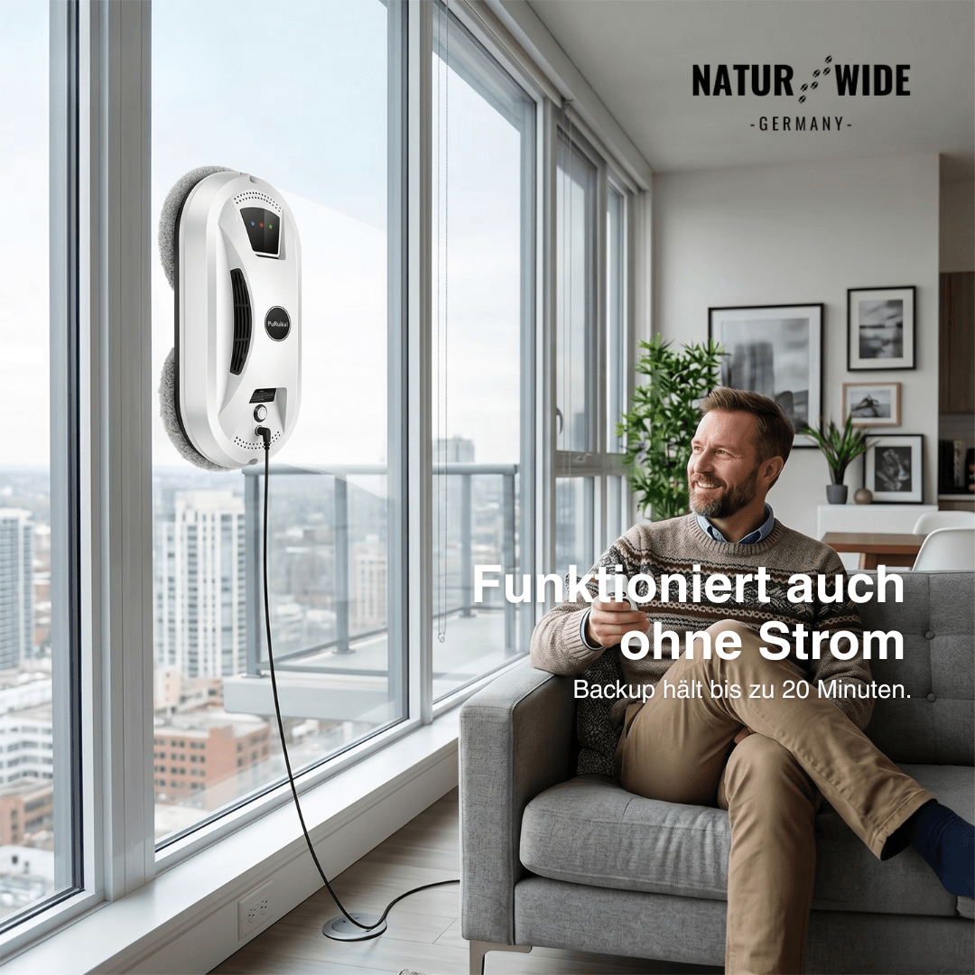 Fensterputzroboter mit Fernbedienung – Ansicht 3