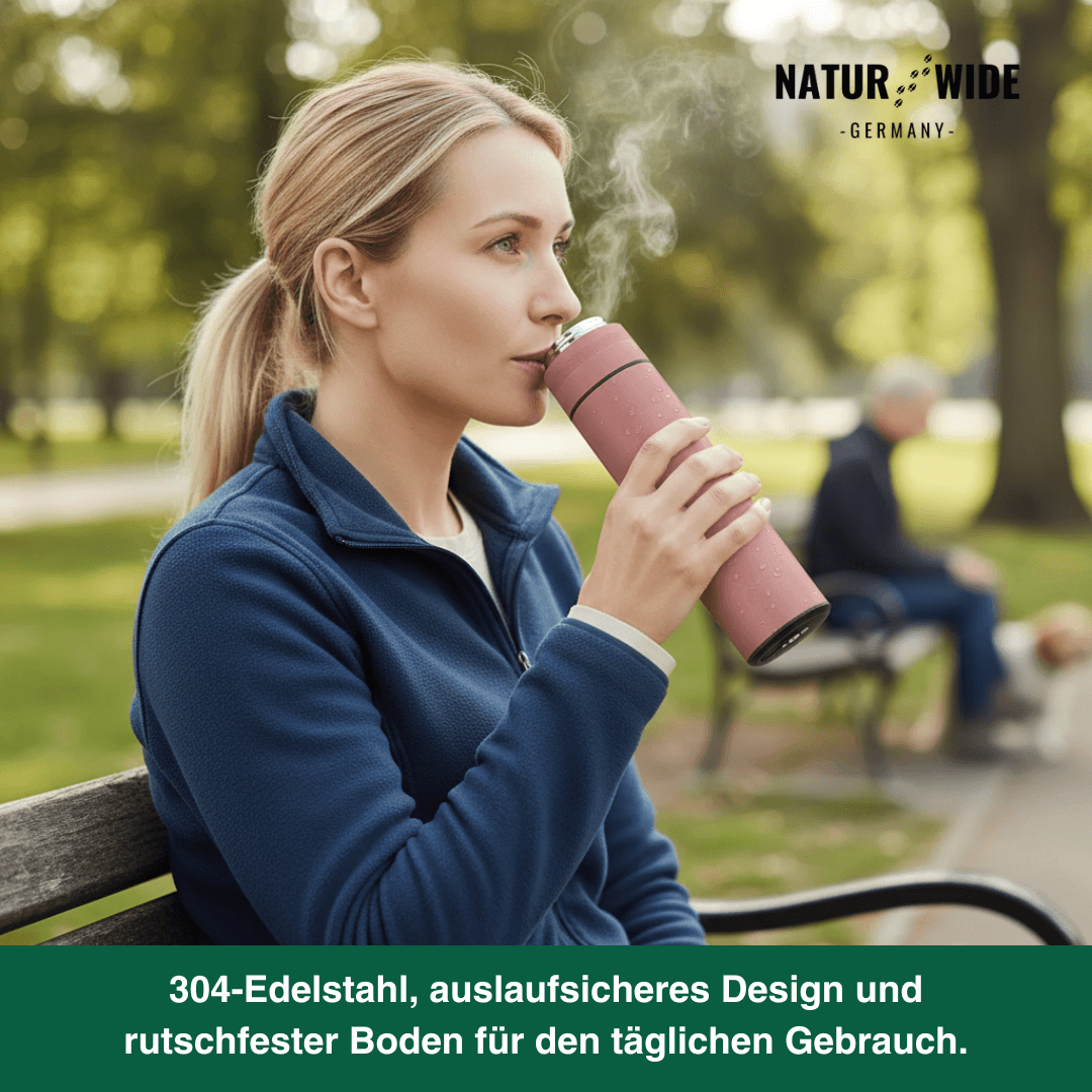 Thermobecher 500 ml mit Temperaturanzeige – Ansicht 6