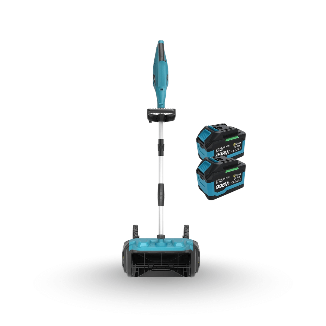 Akku-Schneefräse 3500 W, bürstenlos, mit Rädern – Ansicht 12