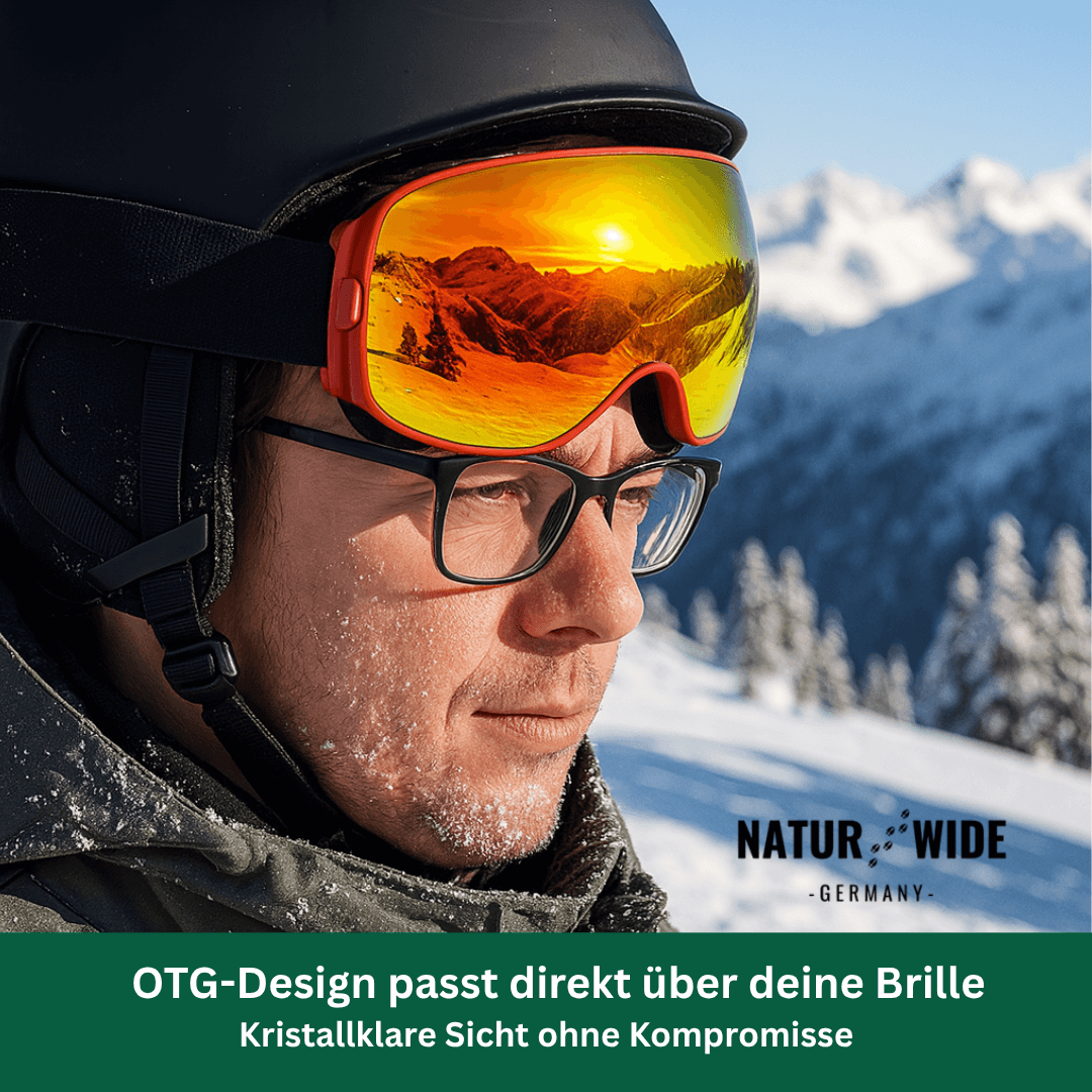 Skixpert Pro Skibrille, UV400 & Anti-Fog – Ansicht 5