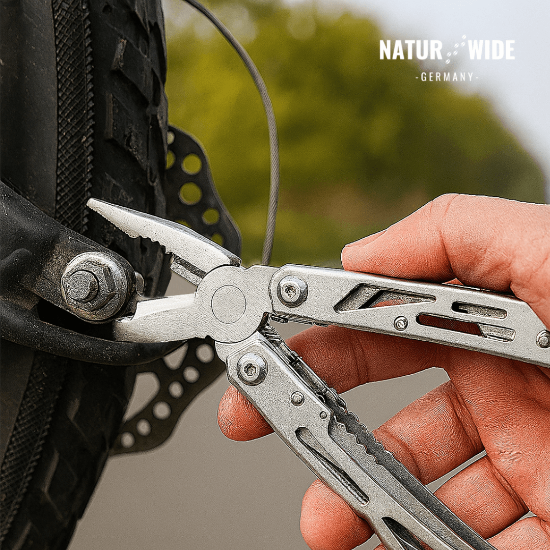 Multi-Tool aus Edelstahl, 14 Funktionen – Ansicht 7