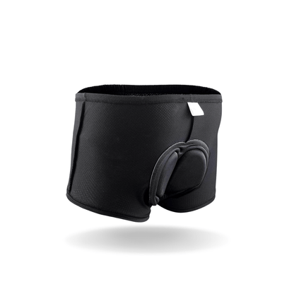 Gepolsterte Radunterhose Herren, 4D-Gelpolster – Schwarz