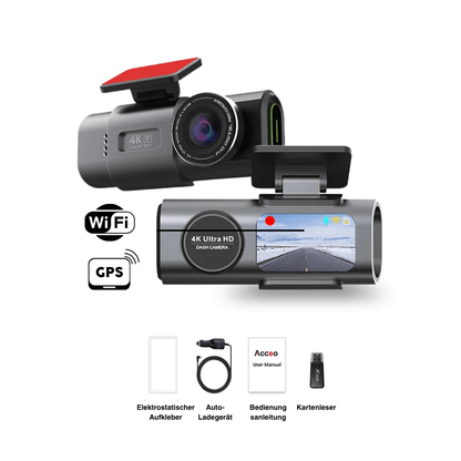 4K-Dashcam mit Sony-Sensor, WLAN & App – Ansicht 12