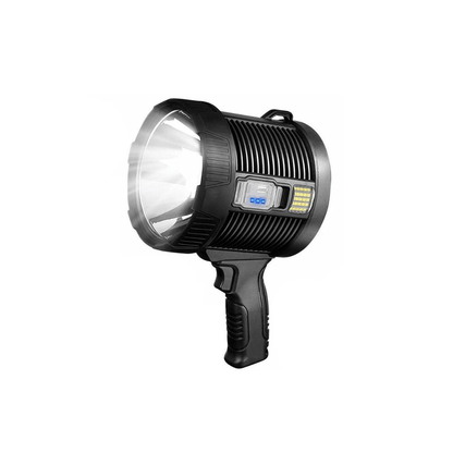 LED-Handstrahler mit Akku, Solar & Powerbank