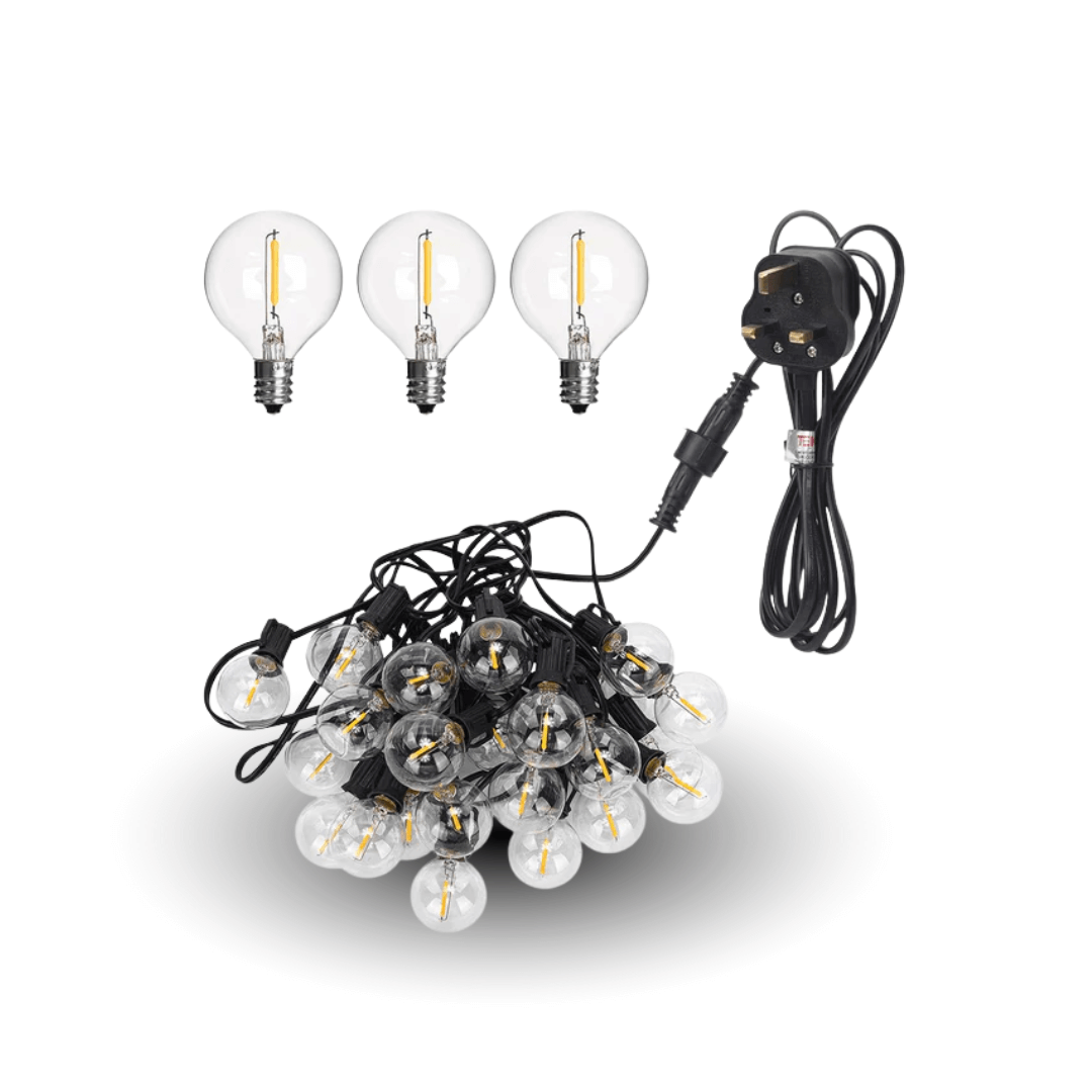 G40 LED-Lichterkette außen, bruchfest, 3–15 m – Ansicht 7