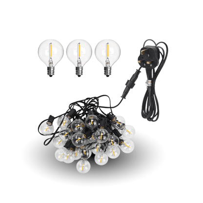 G40 LED-Lichterkette außen, bruchfest, 3–15 m – Ansicht 7
