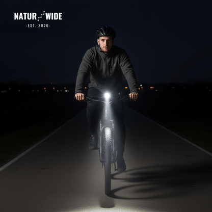 Fahrradlicht-Set mit 1200-Lumen-Frontlicht – Ansicht 20