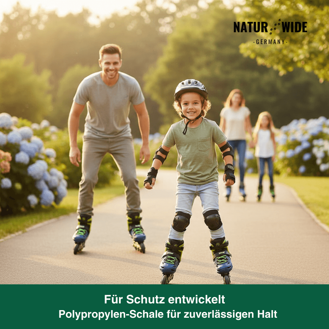 Größenverstellbare Inline Skates mit LED-Rollen – Ansicht 15