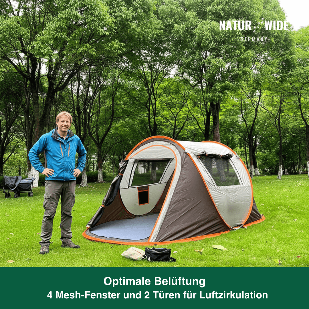 Pop-up-Wurfzelt für 3–4 oder 5–8 Personen – Ansicht 14
