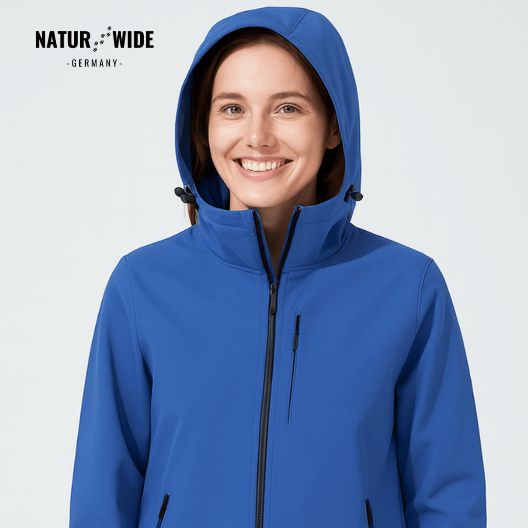 Leichte Regenjacke, 10.000 mm, abnehmbare Kapuze – Ansicht 6