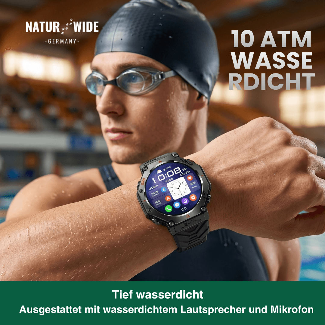 Outdoor-Smartwatch mit GPS, AMOLED & 10 ATM – Ansicht 3