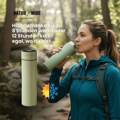 Thermobecher 500 ml mit Temperaturanzeige – Ansicht 2