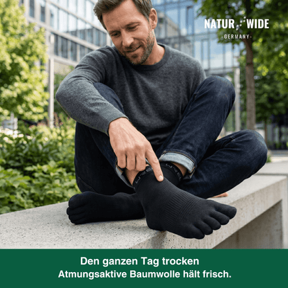 Zehensocken für Sport, schnelltrocknend – Ansicht 6