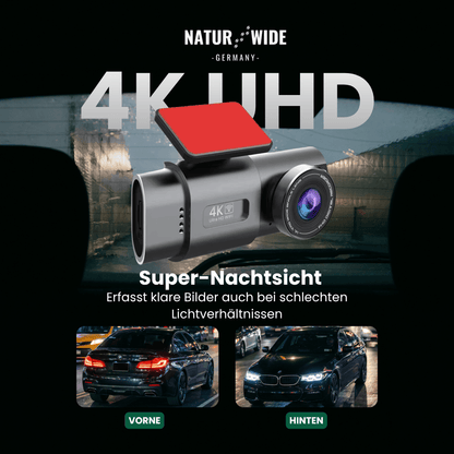4K-Dashcam mit Sony-Sensor, WLAN & App – Ansicht 11
