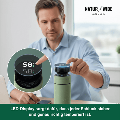 Thermobecher 500 ml mit Temperaturanzeige – Ansicht 4
