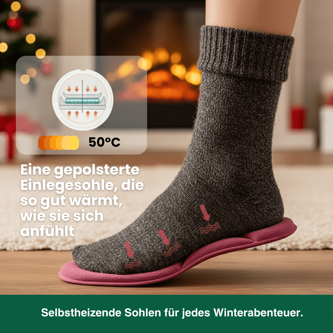 Thermo-Einlegesohlen mit Memory Foam, ohne Akku – Ansicht 6
