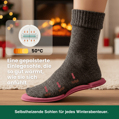 Thermo-Einlegesohlen mit Memory Foam, ohne Akku – Ansicht 6