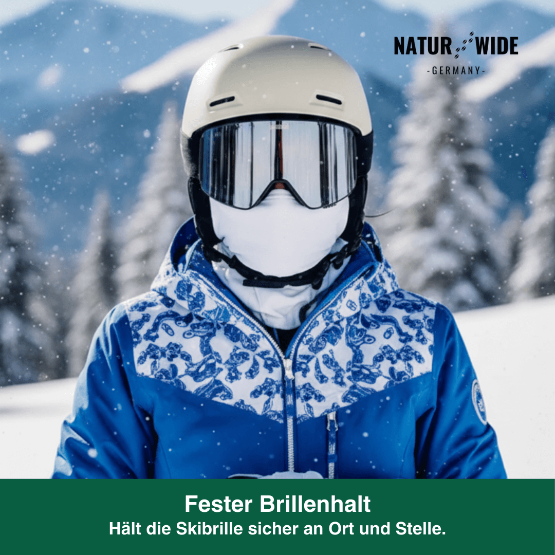 Skihelm mit integriertem Visier, Anti-Beschlag – Ansicht 9