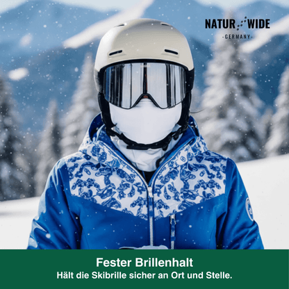 Skihelm mit integriertem Visier, Anti-Beschlag – Ansicht 9