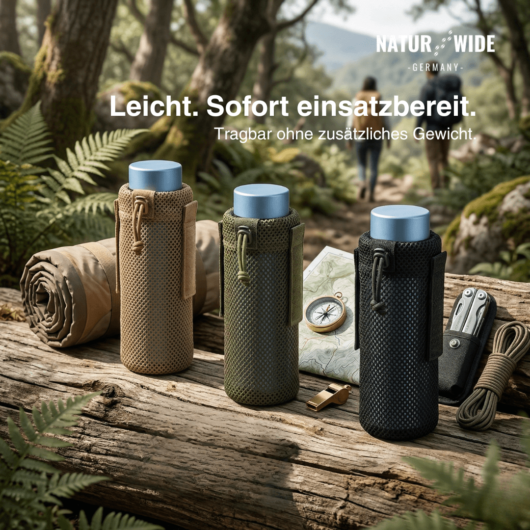 Faltbare MOLLE-Flaschentasche für 1 Liter – Ansicht 12