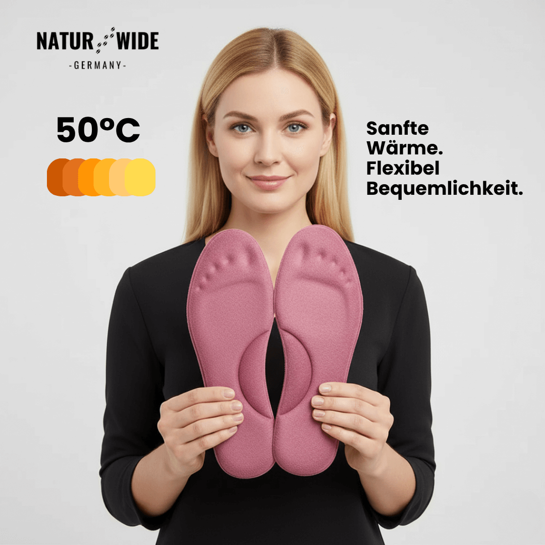 Thermo-Einlegesohlen mit Memory Foam, ohne Akku – Ansicht 5