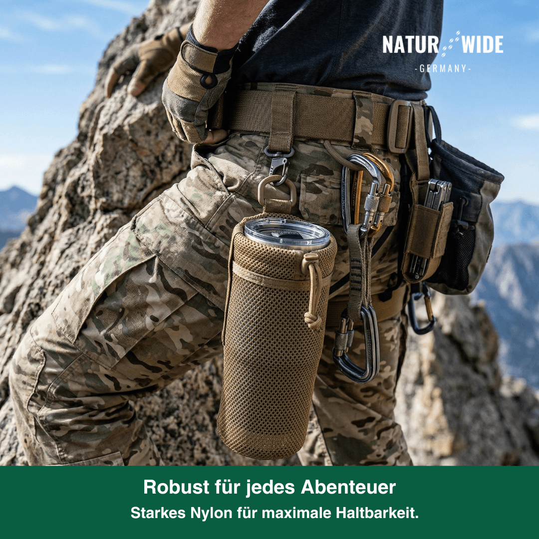Faltbare MOLLE-Flaschentasche für 1 Liter – Ansicht 10