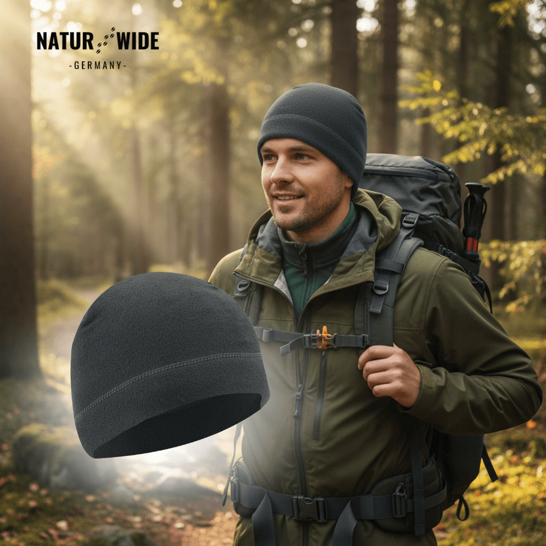 Winddichte Polar-Fleece-Mütze, unisex – Ansicht 5