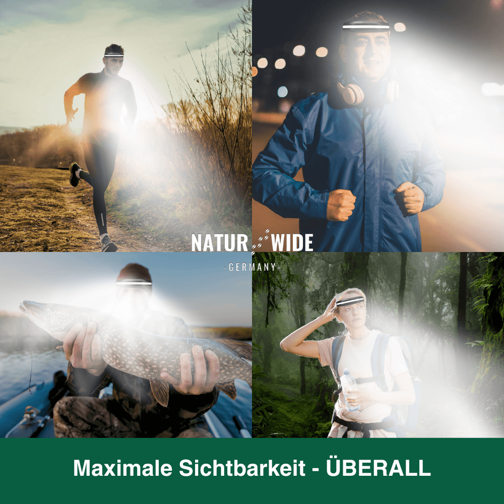 LED-Stirnlampe Pro MAX, auch als Nackenlampe – Ansicht 11
