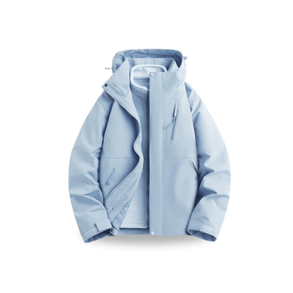 Damen Regenjacke 2-in-1 mit Fleece-Innenjacke – Ansicht 14